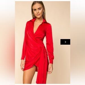 Superdown Red Mini Dress